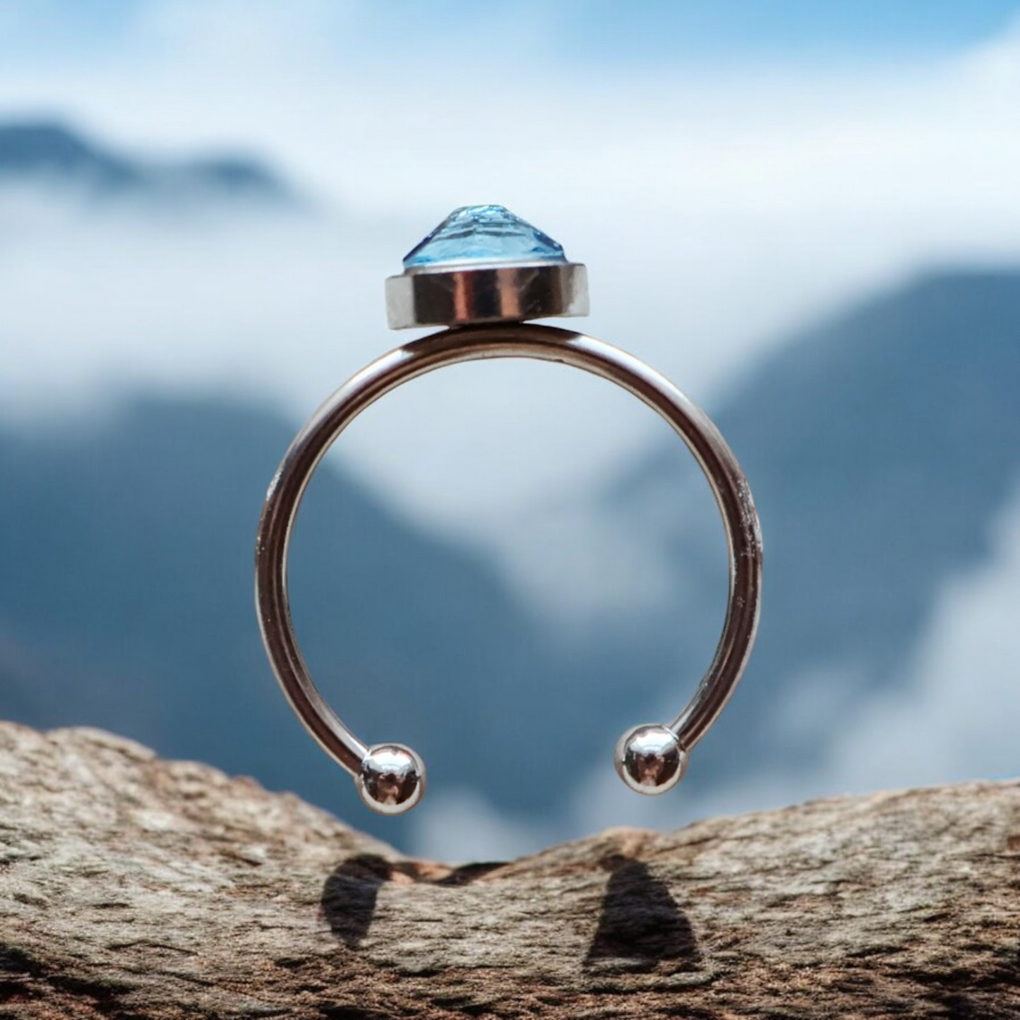 Aqua Steel Ring