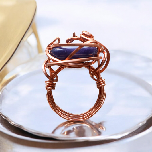 Copper Wrap Ring